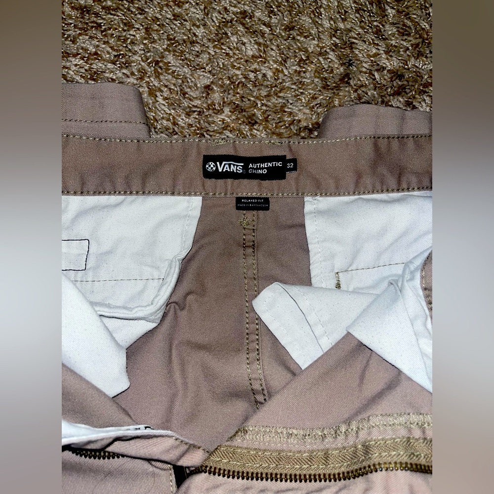 Vans Authentic Chino Pants in Tan